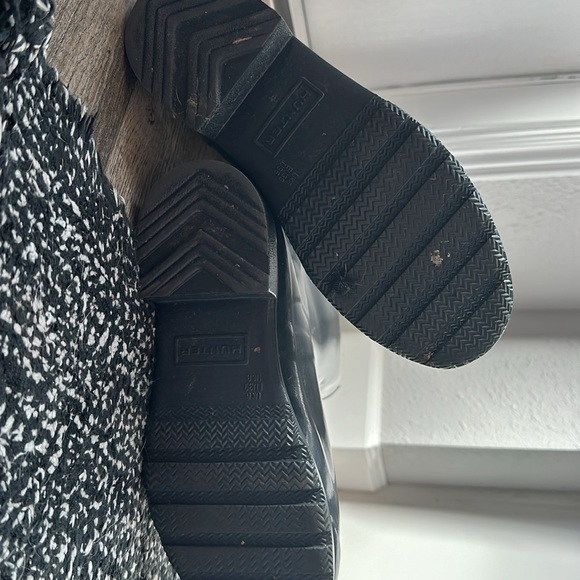 HUNTER TALL GLOSS RAIN BOOTS SIZE US 8 EU 39 - Picture 8 of 13